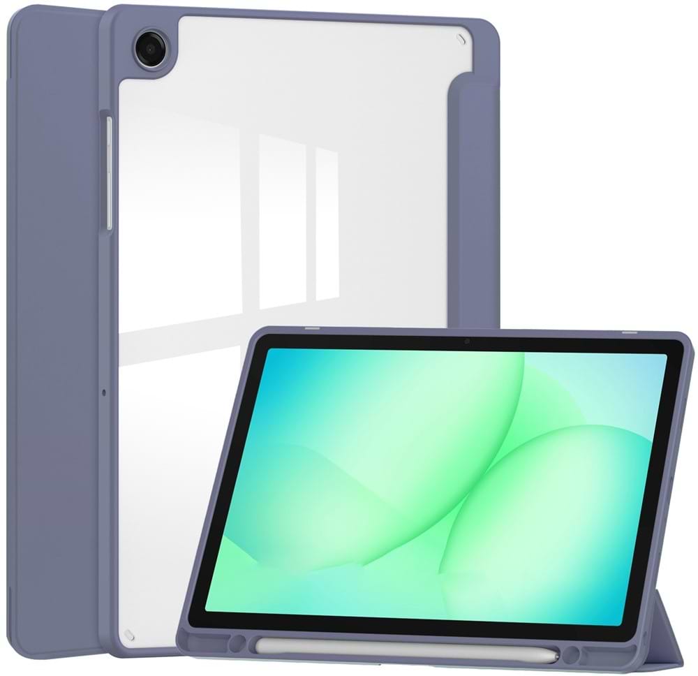 Чохол для планшета BeCover Soft Edge TPU з кріпленням for Samsung Galaxy Tab A11 Plus SM-X236B 11" Purple (715572)